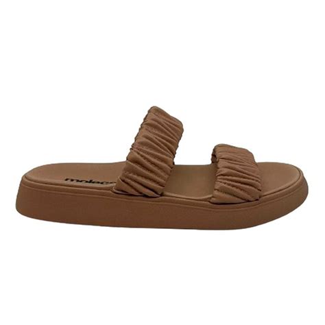 Sandalia Papete Moleca Rasteira Nude Original Lojas Chapec