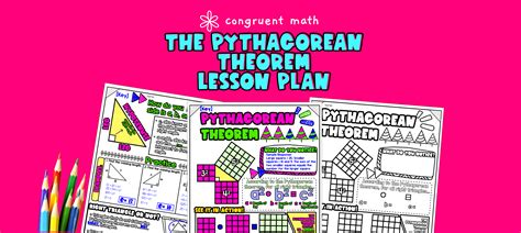 The Pythagorean Theorem Lesson Plan Lesson Plan