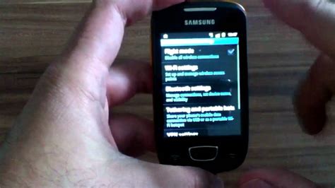 Quick Review Samsung Galaxy Mini GT S5570 Part 2 YouTube