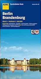 Adac Bundesl Nderkarte Berlin Brandenburg Registerheft