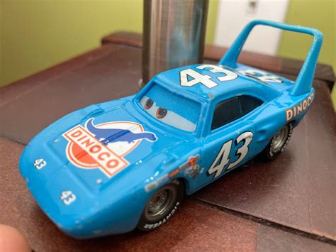 Cars Disney Pixar-the King Dinoco 43-1/64 Diecast Car - Etsy