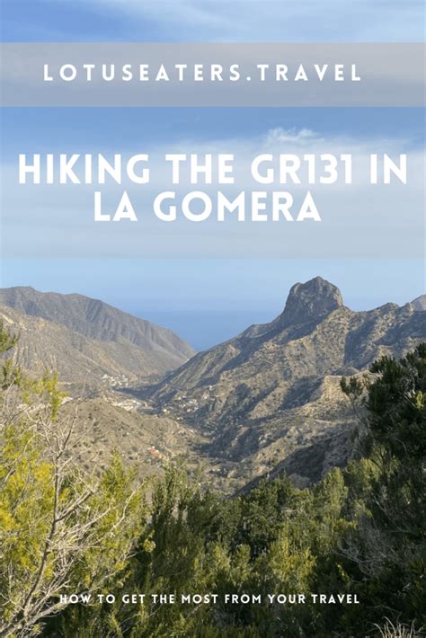 gr la gomera hiking  la gomera      lotus