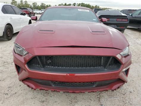 2019 Ford Mustang Photos Tx Houston Repairable Salvage Car Auction On Fri Oct 13 2023