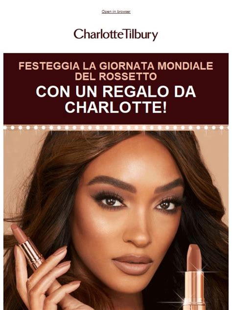 Charlotte Tilbury Festeggia La Giornata Mondiale Del Rossetto Jekoo