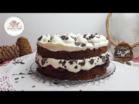 Schwarzw Lder Kirschtorte Naked Cake Black Forest Cake Torte Zum