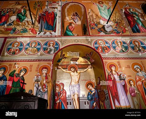 Interior Of The Church Of St Virgin Mary In Nessebar Bulgaria