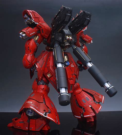 Gundam Guy Mg Sazabi Ver Ka Full Open Hatch Customized Build