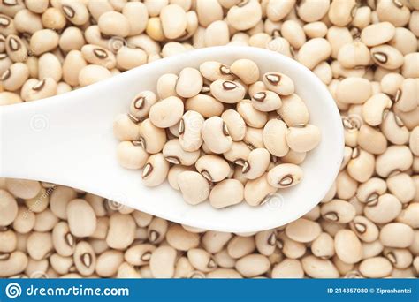 Macro Close Up Of Organic Soybean Glycine Max Or Soya Bean Dal On A