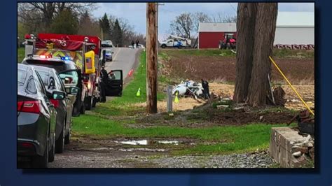 Two People Dead After Mercy Flight Helicopter Crash In Genesee County