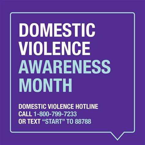 Domestic Violence Awareness Month Tom Weber