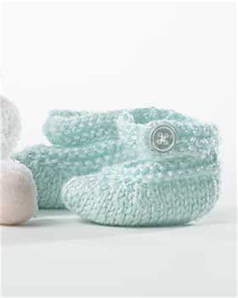 Ravelry: Baby Booties to Knit pattern by Bernat Design Studio