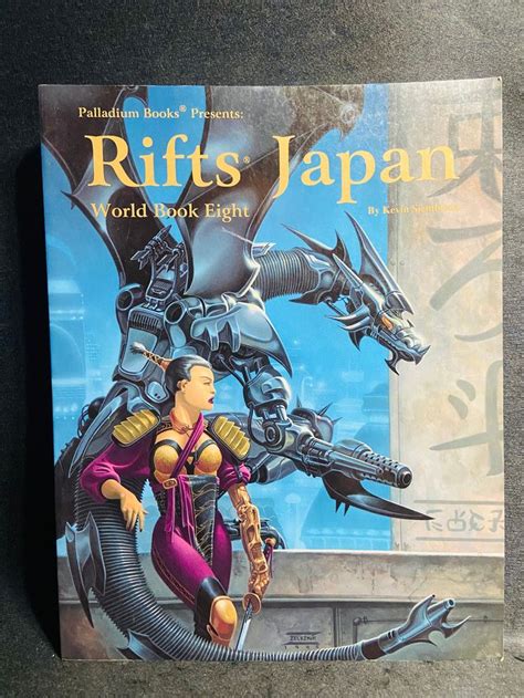 Rifts Japan World Book Vintage Role Playing Sourcebook Etsy Canada