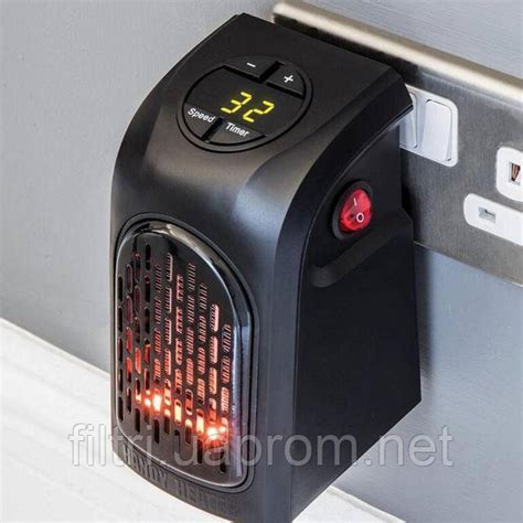 Портативный Тепловентилятор Дуйчик Handy Heater, Электрообогреватель ...