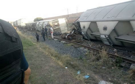 Descarrilan Cinco Vagones Del Tren Que Transportaban Granos En