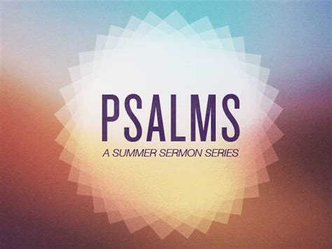 Psalm 24 - Lymm Baptist Church