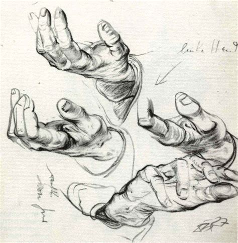Готфрид Баммес | РУКИ | ВКонтакте | Sketches, Figure drawing, Drawings