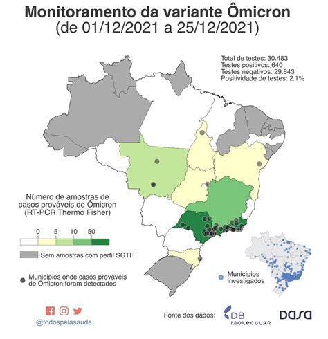 Ômicron Levantamento Indica 317 De Infecções Pela Variante No Brasil