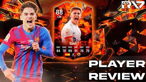 MEJOR QUE LA VERSION ICE GAVI VERSUS FIRE 88 PLAYER REVIEW EAFC 24