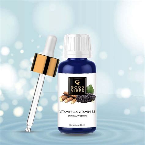 Buy Good Vibes Skin Glow Serum Vitamin C And Vitamin B3 30 Ml Online