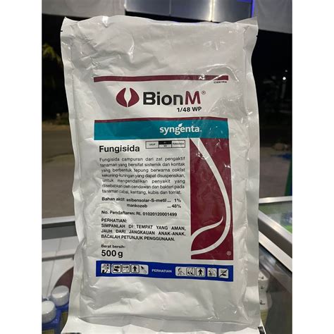 Jual Fungisida Bion M Wp Gram Original Shopee Indonesia