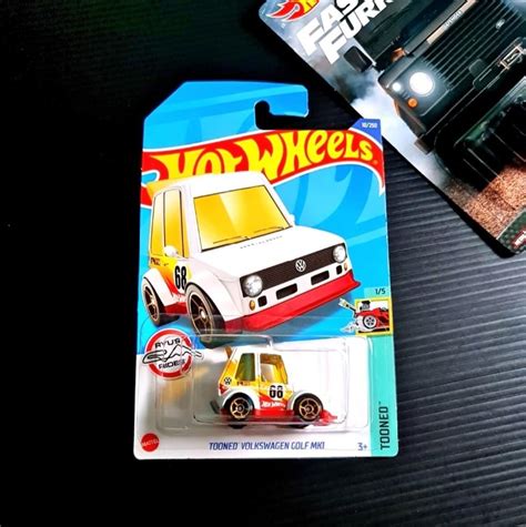 Hot Wheels Tooned Volkswagen Golf Mk Vw Hotwheels Tooned Hobbies Toys Toys Games On