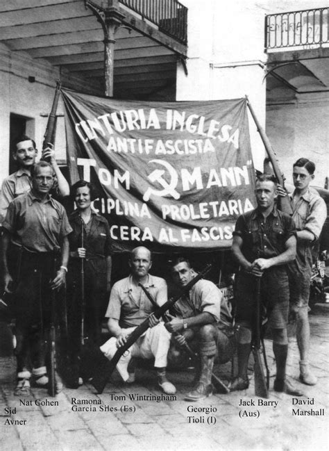 Iconic Photographs Of British Volunteers In The Spanish Civil War