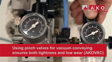 Using Pinch Valves For Vacuum Conveying Ensures Both Tightness And Low