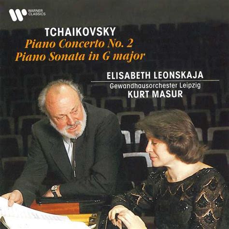 Leonskaja Masur Tchaikovsky Piano Concerto No 2 Piano Sonata In G