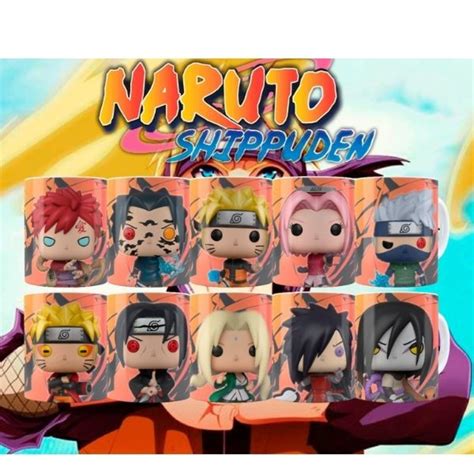 Pack Naruto Arte Para Caneca Arquivo Digital No Elo Arquivos