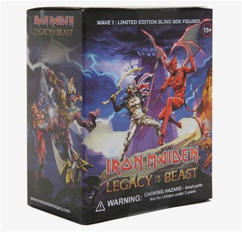 IRON MAIDEN Legacy Of The Beast Collectible Figurines Wave 1 Now