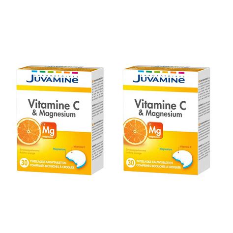 JUVAMINE Vitamin C Magnesium 2x30 St Redcare Apotheke