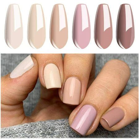 Vishine Gel Nail Polish Set Nude Serises Colection Daily Colour Ml