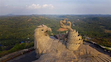 JADAYUPARA IN KERALA - World's Largest Bird Statue | Jonny Melon