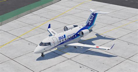 ANA Fictional Hot Start Challenger 650 Aircraft Skins Liveries X Plane Org Forum