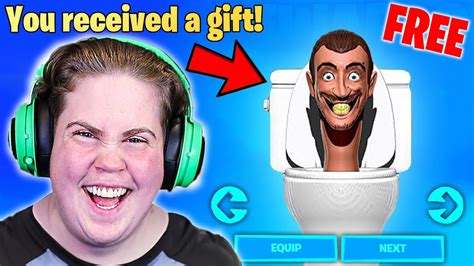 Gifting Him NEW Skibidi Toilet Skin In Fortnite YouTube