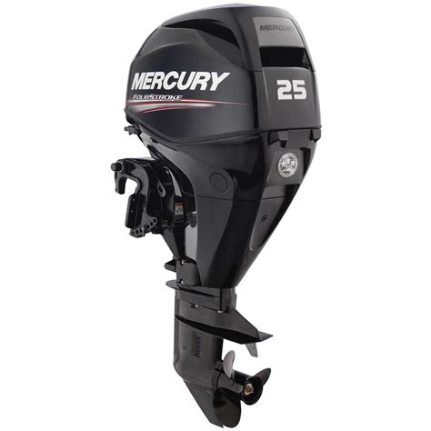 Mercury Marine 25hp Electric Start 4 Stroke Outboard 20 Shaft Remote Steering West Marine