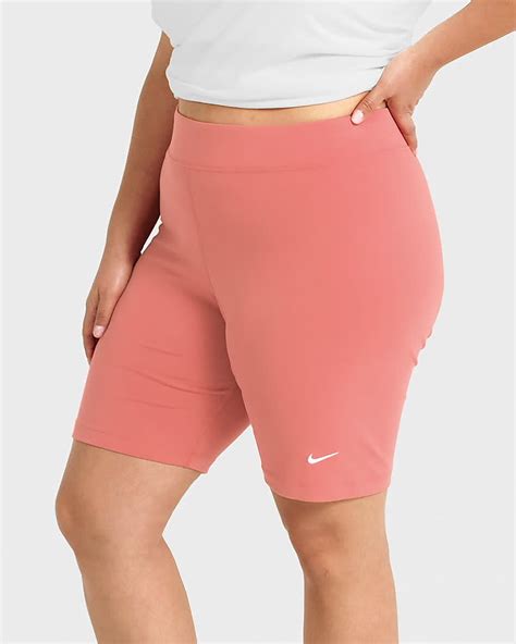 Nike Sportswear Essential Women S Mid Rise Bike Shorts Plus Size