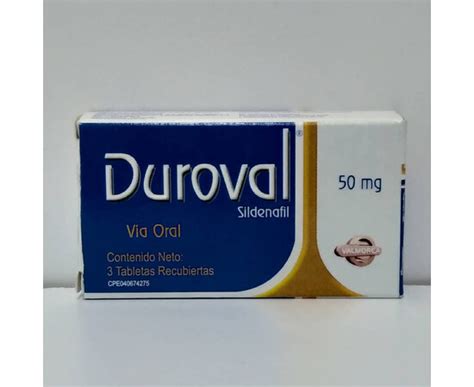 Medicina Duroval Tableta Rec Mg X Sihay