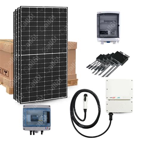 Kit Solaire W V Ev Chargeur Solaredge