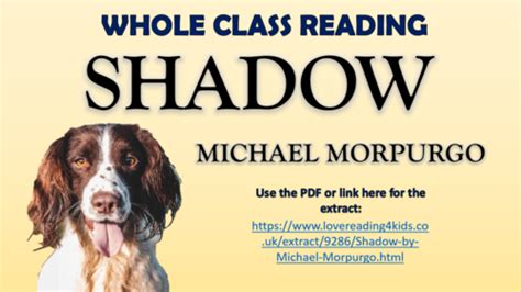 Shadow - Michael Morpurgo - Whole Class Reading Session! | Teaching Resources