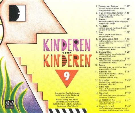 Kinderen Voor Kinderen Deel 9 Kinderen Voor Kinderen Cd Album Muziek Bol