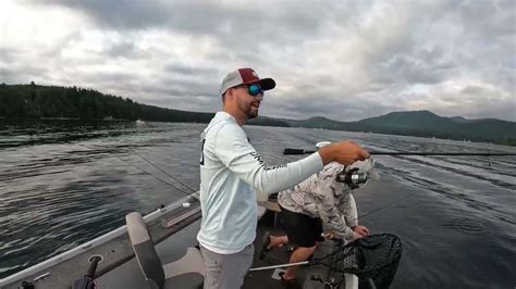 Jigging Up 39 Lake Trout On Lake Winnipesaukee Fishing Starts At 9 Min