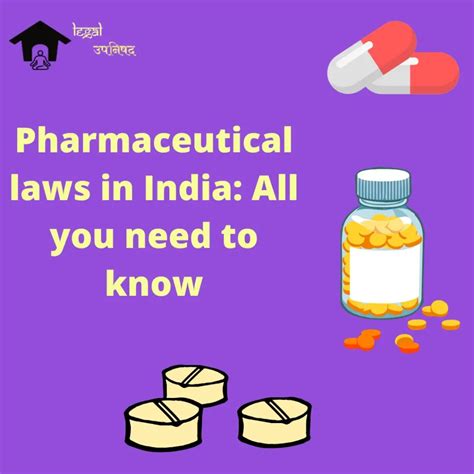 Pharmaceutical Laws In India All You Need To Know