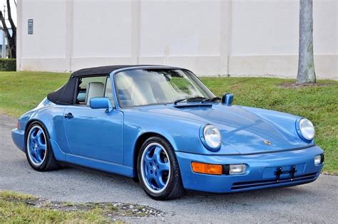 1990 Porsche 911 Carrera 4 Cabriolet German Cars For Sale Blog