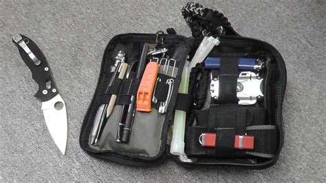 Survival Kit Edc Vorstellung Survival Ausrüstung Kompakt Klein Und