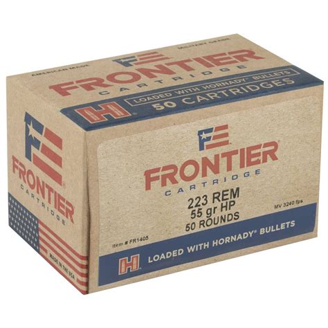 Frontier Cartridge Fr Rifle Rem Gr Hollow Point Match Bx