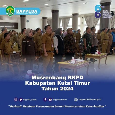 Musrenbang Rkpd Kabupaten Kutai Timur Tahun 2024