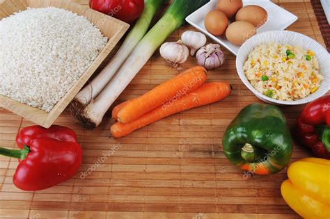 Rice And Vegetables Stock Photo By Taden1 5733533