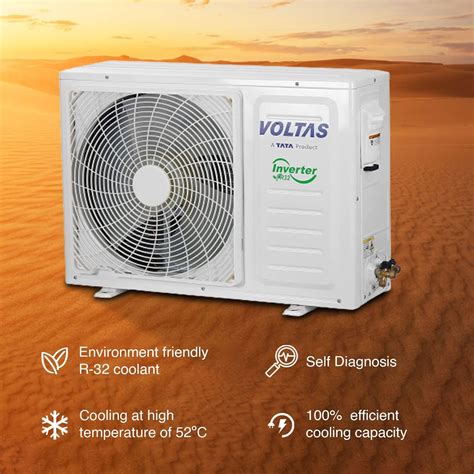 Buy Voltas Vertis In Convertible Ton Star Inverter Split Ac