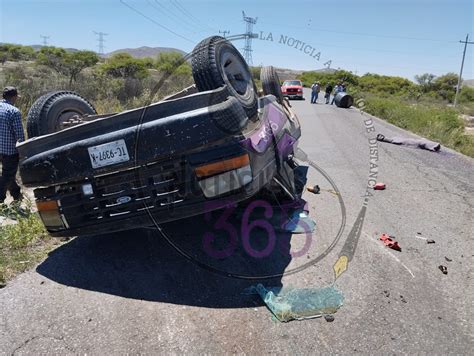 Un Hombre Pierde La Vida En Volcadura Noticias 365